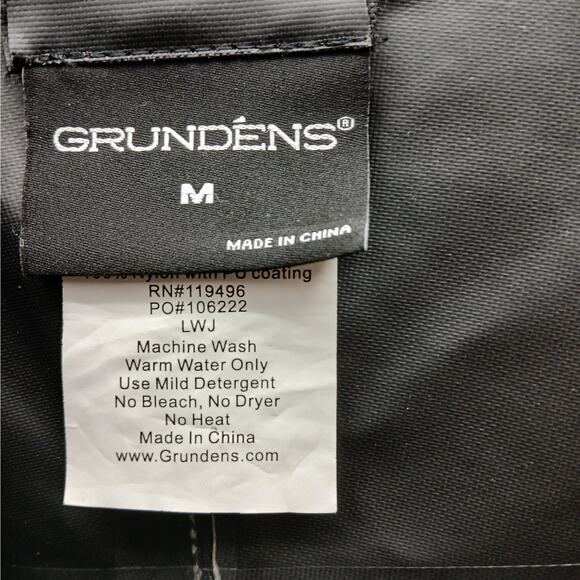 Grundens Women's Hooded Fishing Full Zip Jacket and Pants Set Size Medium Black - Picture 7 of 16